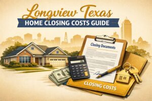 Closing costs for home buyers and sellers in Longview Texas explained by a local realtor