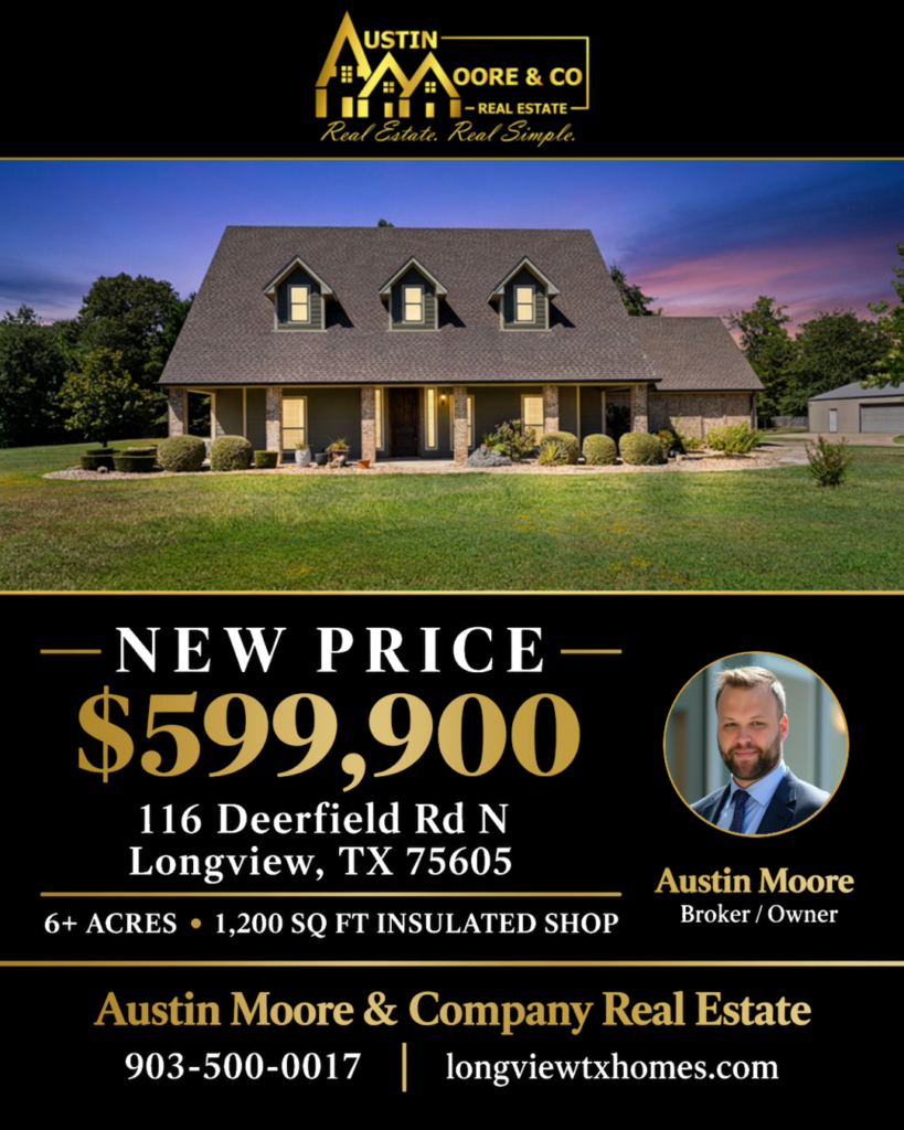 Read more about 116 Deerfield Rd N in Longview: Now $599,900 With 6+ Acres and a Shop