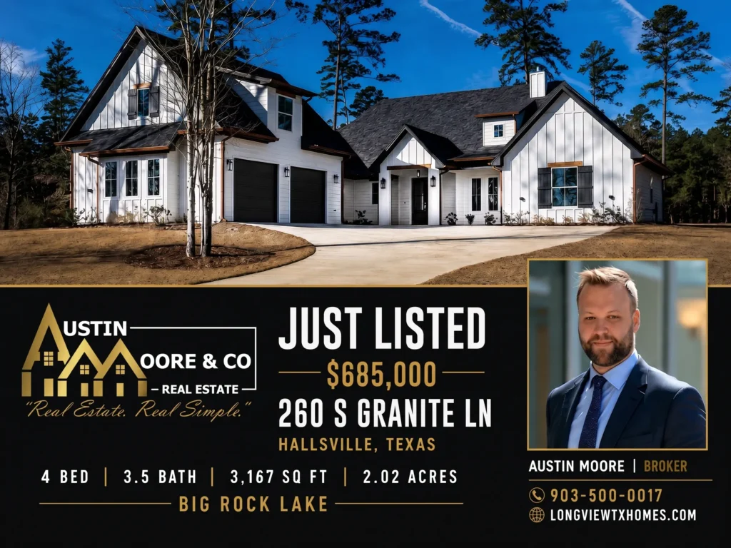 Read more about 260 S Granite Ln: Custom Modern Farmhouse on 2.02 Acres in Big Rock Lake