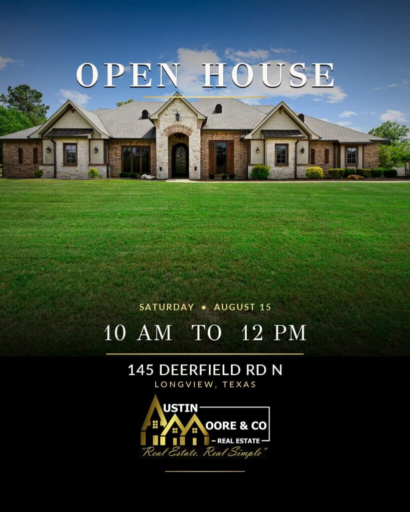 Read more about Open House at 145 Deerfield Rd N in Longview, Texas