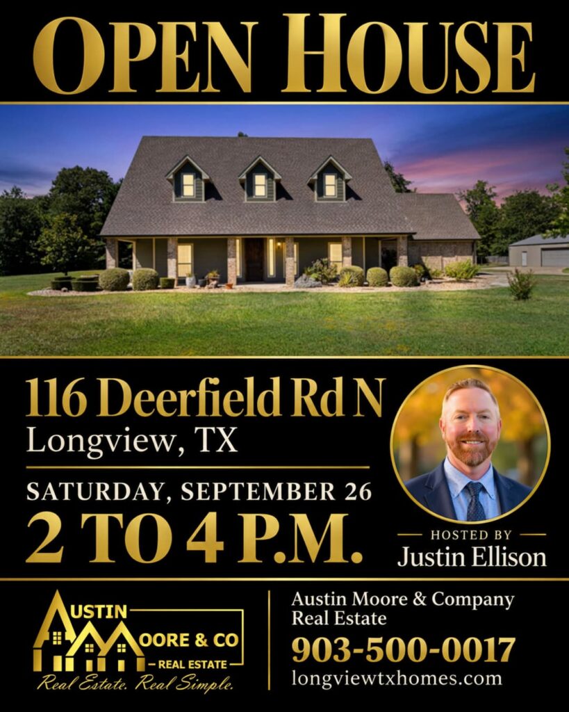 Read more about Open House at 116 Deerfield Rd N in Longview on September 26